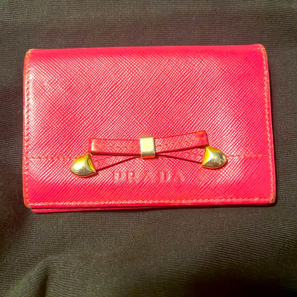 Prada pink saffiano